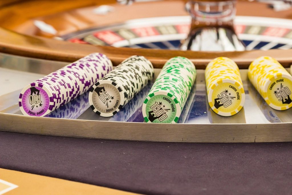 The gaming floor with machines and tables